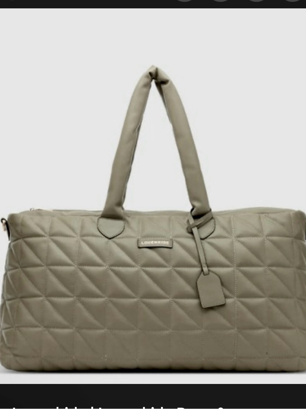 Louenhide Canyon QuiltedOvernight Tote Bag